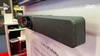InfoComm 2025: LAIA Introduces C-Pro UP Infinity 4K Camera Videobar With AI-Based Tracking
