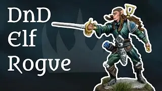 How well can I paint a wood elf D&D miniature?