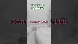 driving in blizzard conditions ❄️🌨️ #shortvideo #shorts #short #shortsviral #weather #michigan