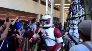 Captain Rex Clone Troopers Parade Star Wars Celebration Anaheim