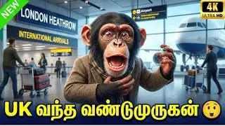 UK Airport-la Vandumurugan 🐵✈️ | Tamil Funny Vlog / Arrival in UK