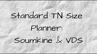 Planning in Soumkine Universal Agenda & VDS Nomad