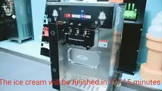 Oceanpower soft serve ice cream/ frozen yogurt making machine: OP132BA