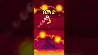 How to get ALL COINS in Dash! #geometrydash #shorts