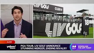 PGA Tour and LIV Golf announce stunning new merger
