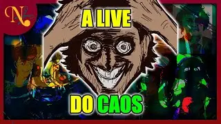 A LIVE MAIS ESQUIZOFR&Ecirc;NICA DA MINHA VIDA - Primeira (e &uacute;ltima) Live do Caos