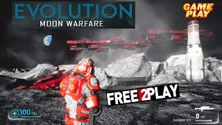Evolution: Moon Warfare ★ Gameplay ★ PC Steam [Free to Play] gravity sci-fi FPS deathmatch game 2021