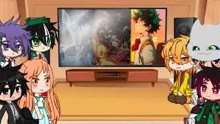 Crossover AU React to Izuku Aizawa | My Dadzawa AU | Part 2/2 | MHA×DS×SAO