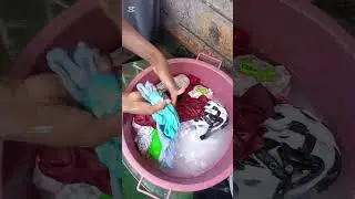 Combing out locs//doing baby's laundry//