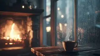 Mind Relaxation Music ❄️ Calm Night Street for Stress Relief & Sleep