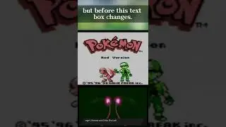 How To Get All 3 Gen 1 Starter #pokemon #gameboy #3ds #nintendo #gaming #retro #glitch #retrogaming