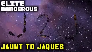 ELITE DANGEROUS: August Exedus : Jaunt to Jaques : Writing J2J with Ships and Chaffing