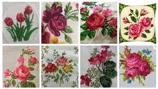 Великолепные схемы для вышивки крестом / идеи дизайна чарсути курхай/досути / счетная вышивка кре...
