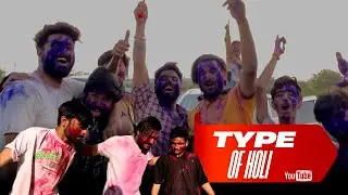 Types of Holi Players 😂 | Rohit Yogi | Holi Funny Video 2025 🎭🌈