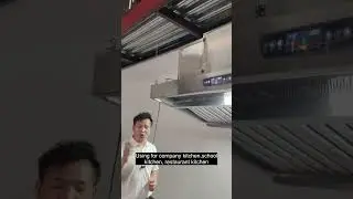 kitchen hood with electrostatic filter