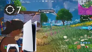 Fortnite team rumble gameplay on PS5