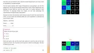 Color Piano - WWDC Scholarship 2018 [Accepted]