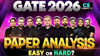 Анализ экзамена GATE 2026 | Решение задач по информатике и инженерии на экзамене GATE | Легко или...