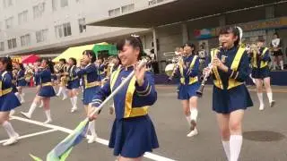 京都橘高校吹奏楽部 in 京都伏見 Kyoto Tachibana Parade 2016