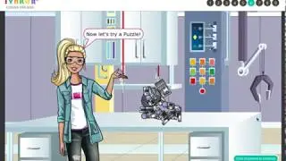 Tynker - Tutorial - Lesson 1 - Block Coding - Barbie and Robot