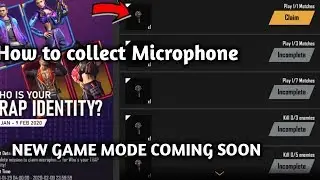 How to collect microphone token in free fire,Trap Identity new event,Trap revolution event