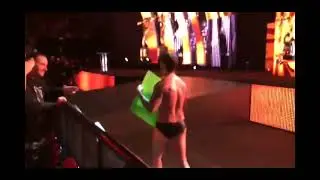 CM Punk Steals My Sign in His Underwear