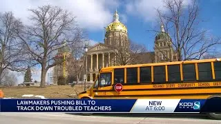 Iowa bill would track down troubled teachers