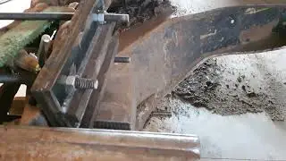 DIY 50t hydraulic press for excavator track pins