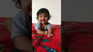soo adorable beautiful smile...!!! can make your day❤️ #funnybaby #funnymoment #Navyaa's diary