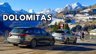 POV: Dirigindo nas montanhas mais lindas da Europa! (Dolomitas - It&aacute;lia 🇮🇹)
