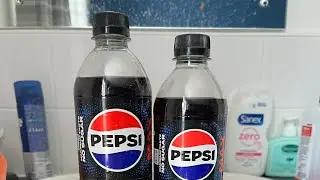 Different size of Pepsi max