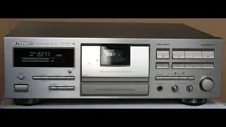 PIONEER CT-S710 .Обзор кассетной деки.