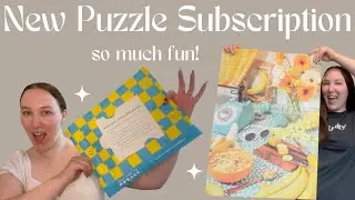 HOLY BANANAS! | Completing the Puzzle Subscription Unboxing and Review