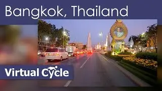 25 Min Treadmill Music Video Mix Of Bangkok at Night Thailand  with Work  Out Music Mega Mix