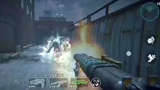 Zombie state - level 2 upgrade game play android game.