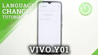 How to Change System Language on VIVO Y01 - Set Up Device Language