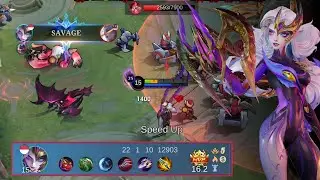 OBSIDIA SAVAGE GAMEPLAY INSTANT KILL ENEMIES - Mobile Legends Bang Bang
