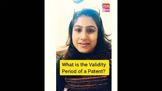 What is Validity Period of a Patent? 20 years from the date of filing!!