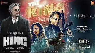 KING 👑 OFFICIAL TRAILER || King Announcement | Shahrukh Khan | Aryan khan | AhanaKhan #king  #aryan