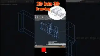 3D Autocad Drawing  #trending #trend #youtubeshorts #autocadforbeginners