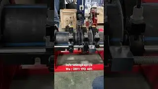Tutorial penyambungan pipa hdpe pakai mesin manual