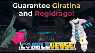 Guarantee Giratina and Regidrago Spawns in Cobbleverse!