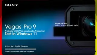 Sony Vegas Pro 9.0 Test in Windows 11