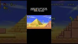 MARIO GETS LOST IN THE DARK, BUT...😨☠️  #nintendo #retrogaming #mario #newsupermariobroswii