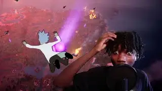 THE CUBE IS BACK?! (Fortnite Sky Fire Event Reaction) [Ft. Facecam]