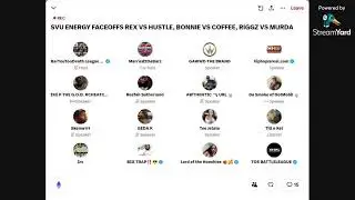 SVU Energy FACEOFFS | TRex vs Ms Hustle, Bonnie vs Coffee, Snake vs Tex, etc!