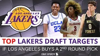 BREAKING: Lakers Trade For #35 Pick In NBA Draft | Lakers Draft Targets Ft. Jake LaRavia, JD Davison