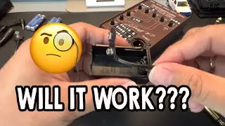 LR Baggs Para Acoustic DI (AAA Battery Hack 😎 -- DC Power)