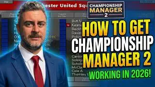 Запуск Retro Championship Manager 2 на новых ПК