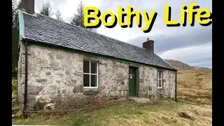 Bothy Life at A'Chuil bothy, Glendessarry, Scotland.